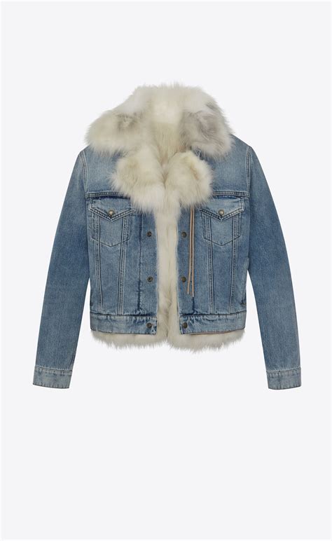 you can't find me denim jacket ysl|ysl denim sets.